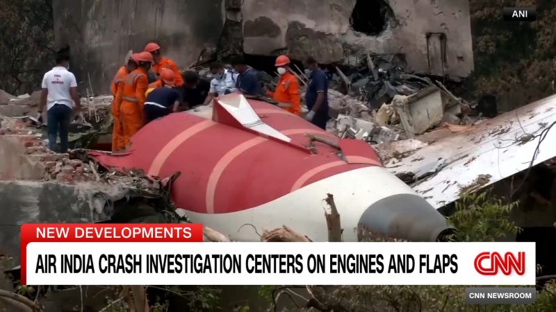 Sole survivor of Air India crash lays his brother to rest after leaving hospital
