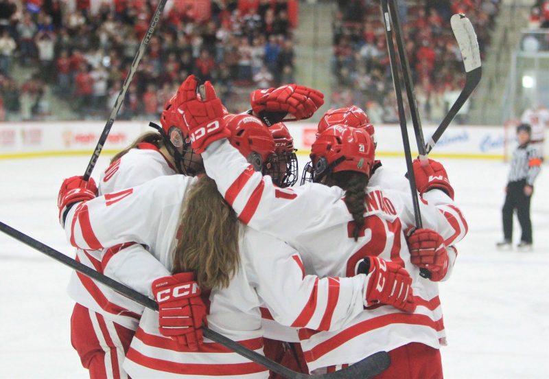 Which NCAA women’s hockey teams lead as 37 players leave for Olympics?