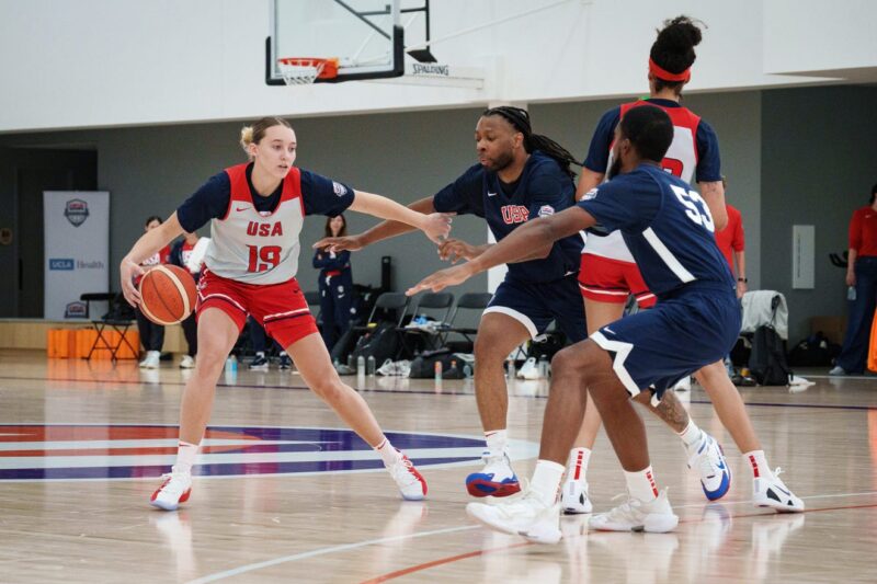 Paige Bueckers, UConn basketball alumni rooting for rare dual championships