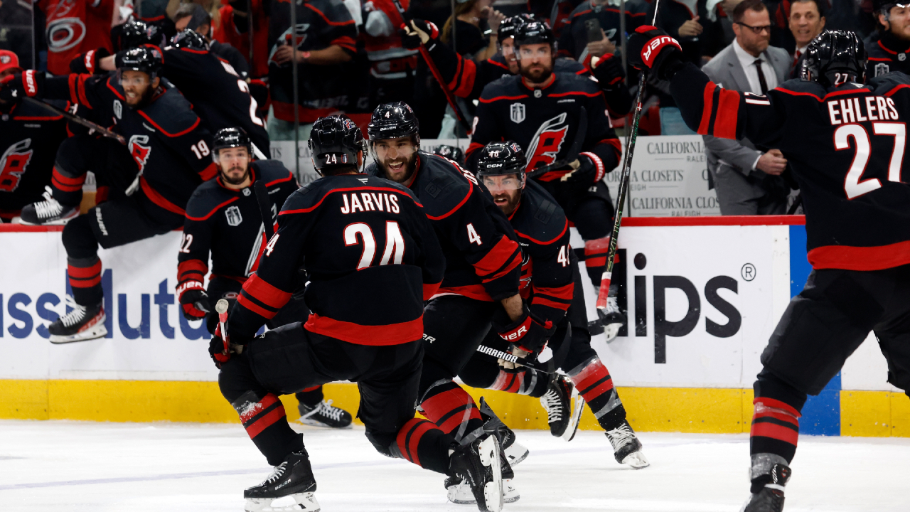 ‘Best feeling in the world’: Seth Jarvis’s heroics give Hurricanes life
