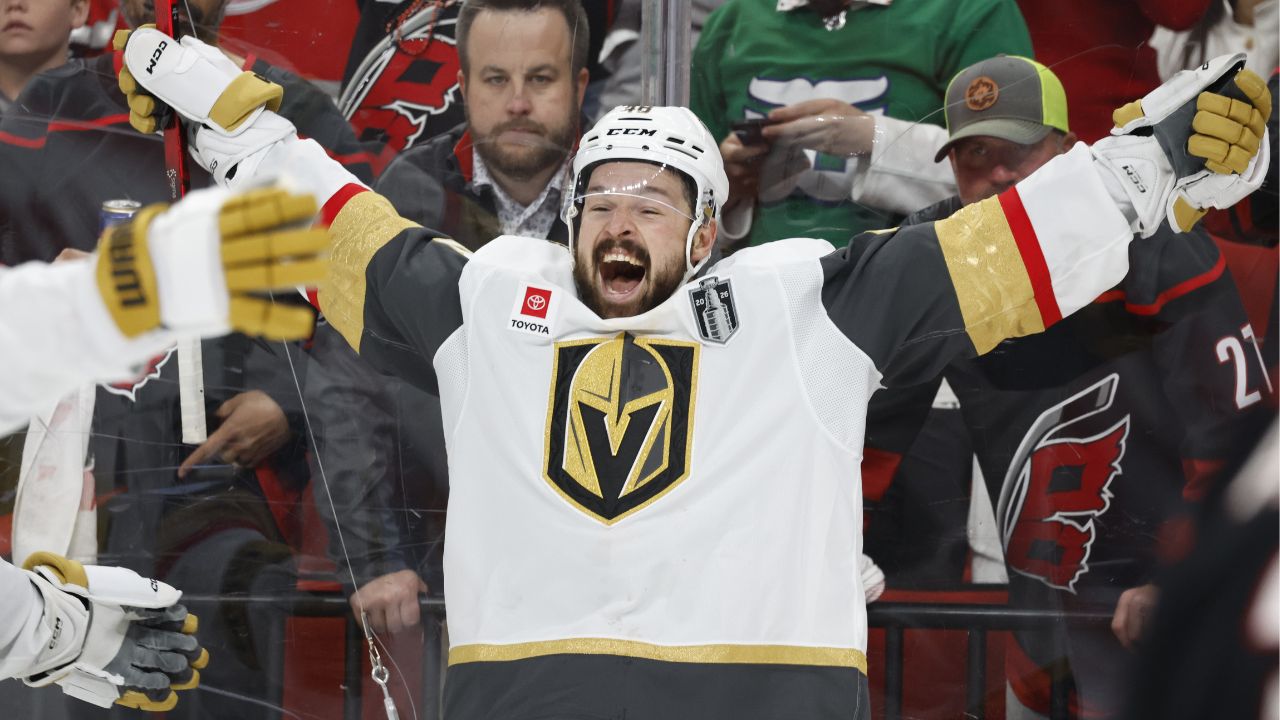 Hertl plays hero again for Golden Knights to open Cup Final: ‘We found a way’