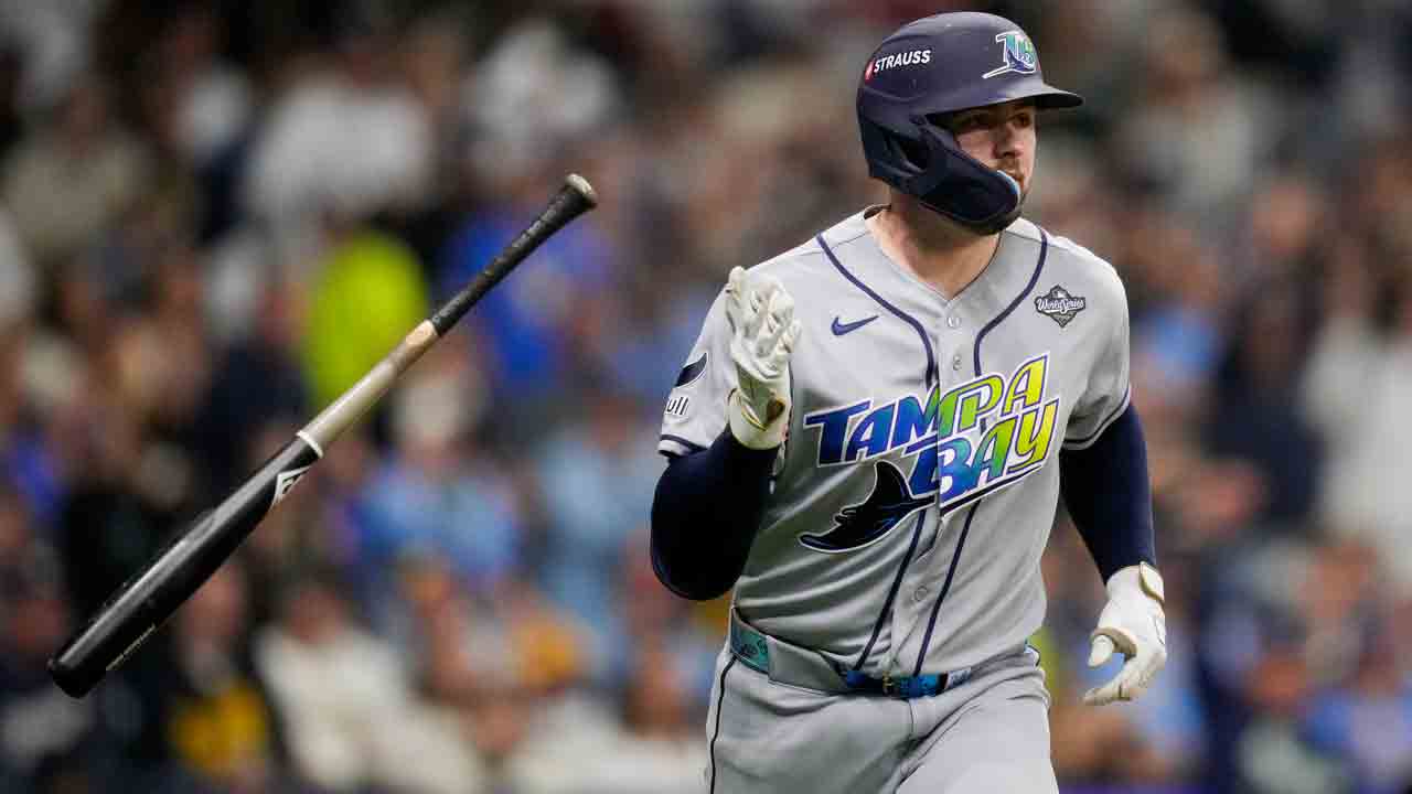 Rays’ Liam Hicks becomes fourth Canadian-born player to homer in World Series